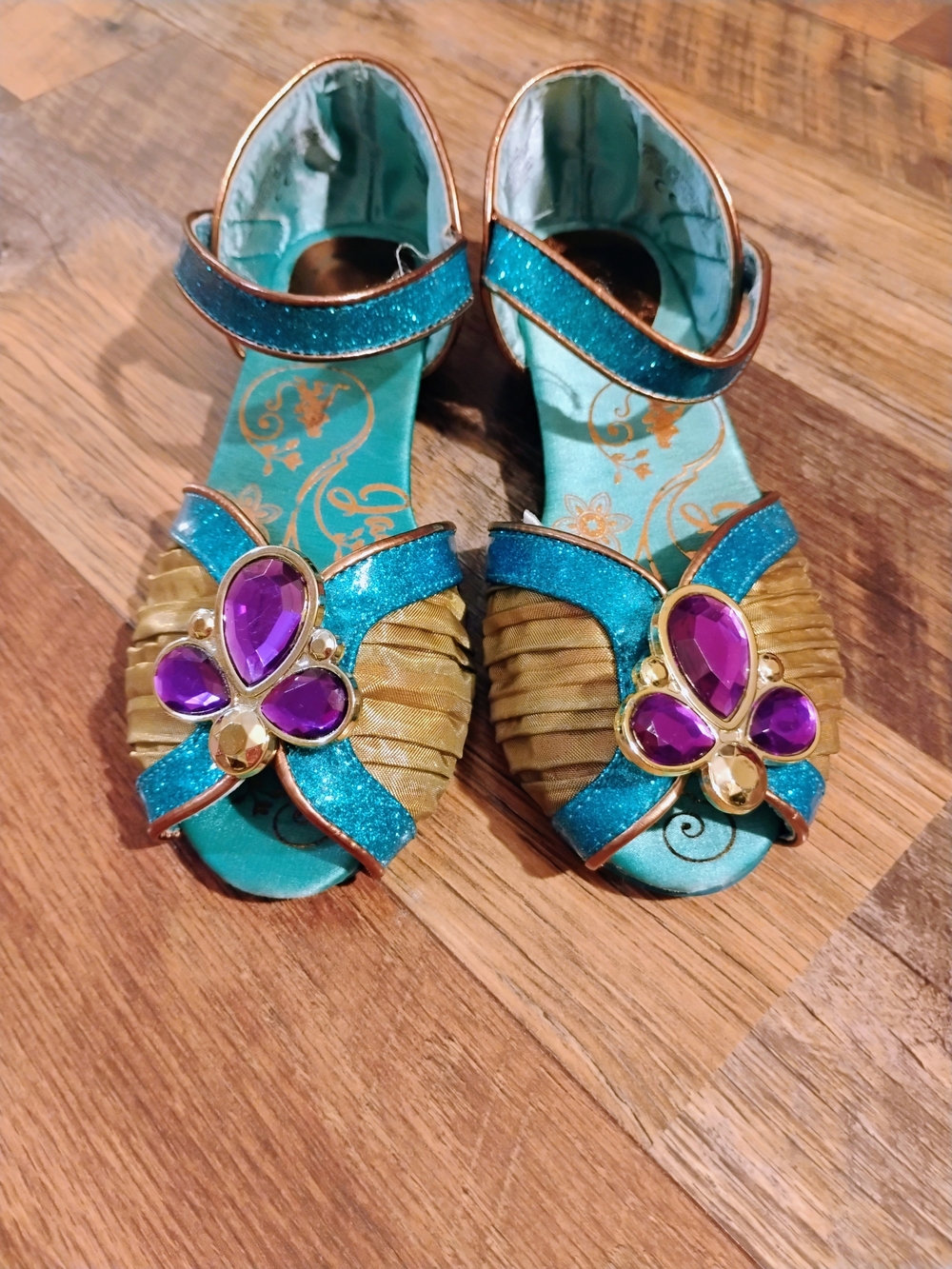 The Disney Store Jasmine Shoes Size 13